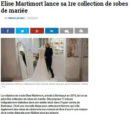 Une jolie Parution dans La Tribune Bordeaux