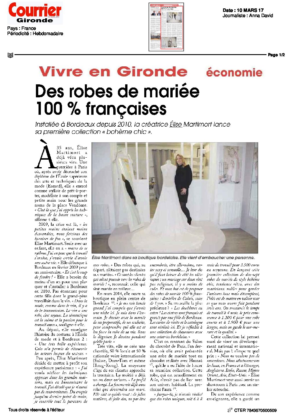 Vivre Gironde met à l’honneur notre Savoir faire Français