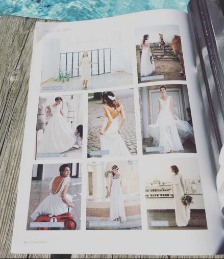 Ambre dans la Selection Mode du Wedding