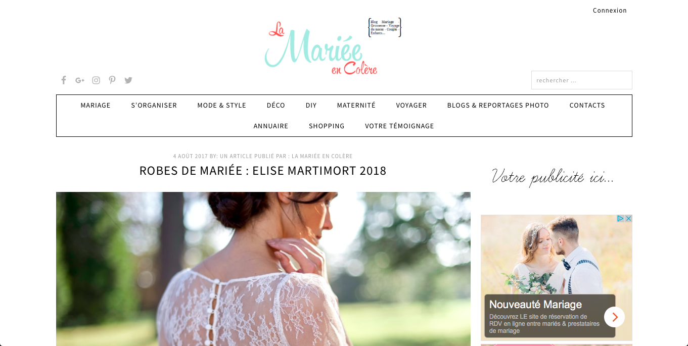 Billet de la Mariée en Colère sur notre collection Robe de mariée Bohème Chic 2018