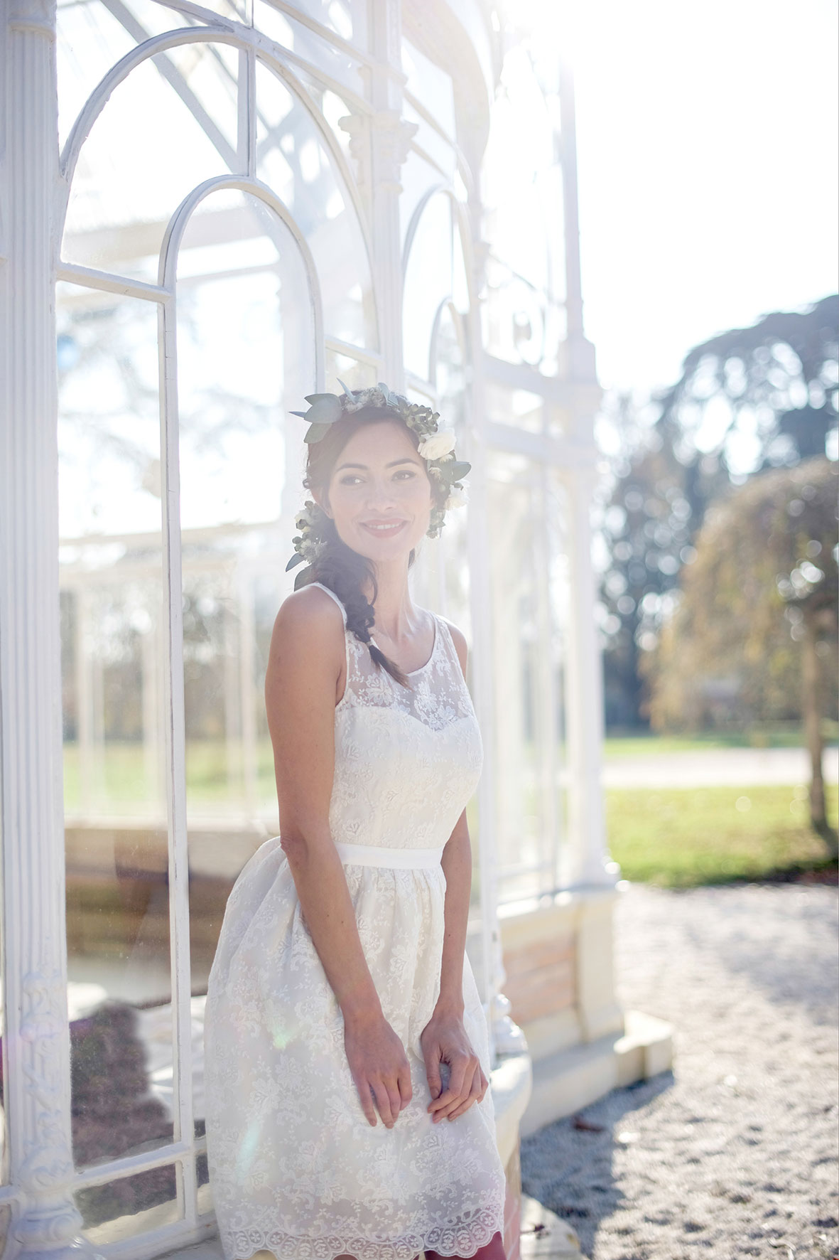 Robe de mariée Rose - Elise Martimort