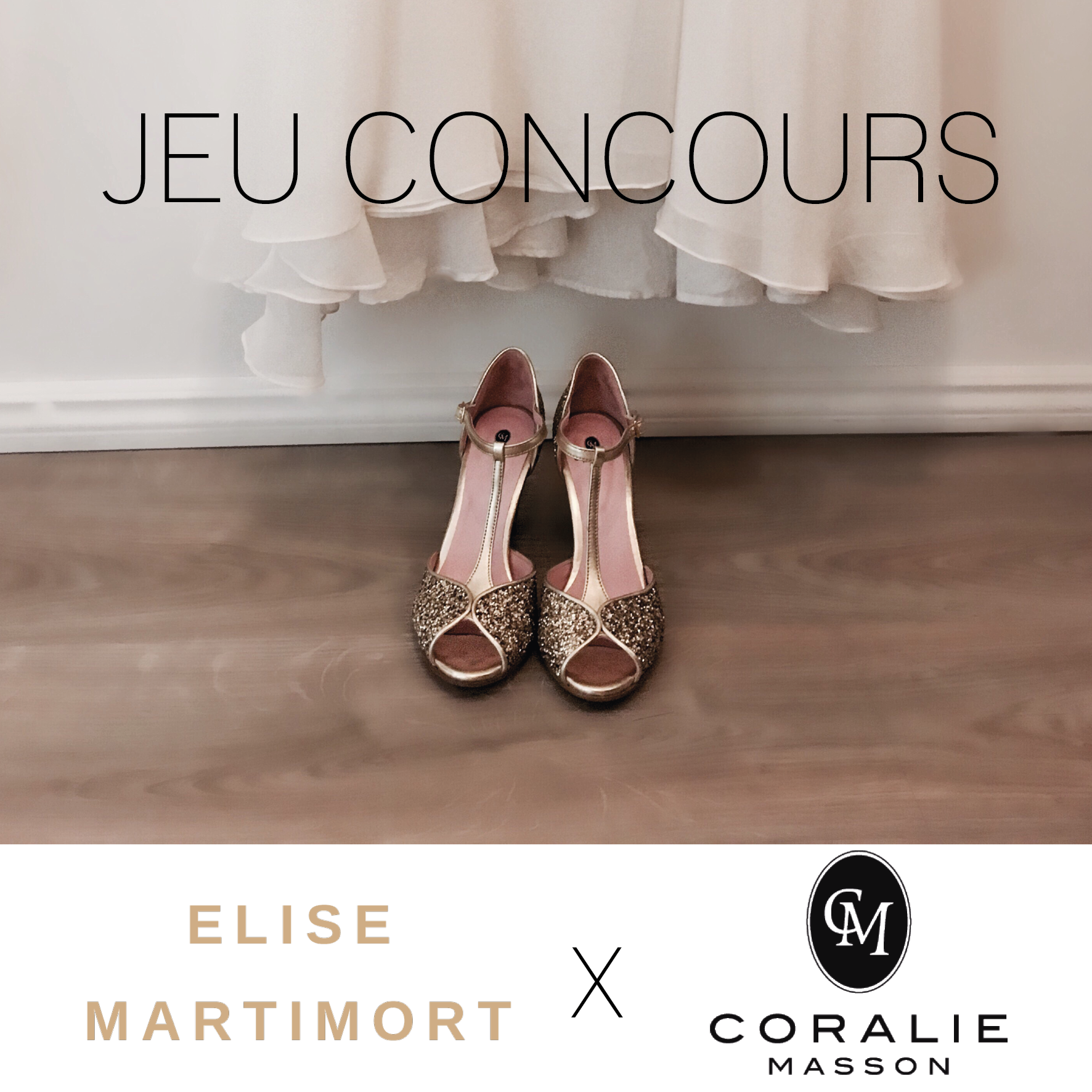 Jeu concours Coralie Masson X Elise Martimort Jeu Concours Instagram Coralie Masson X Elise Martimort Salomés Glitter