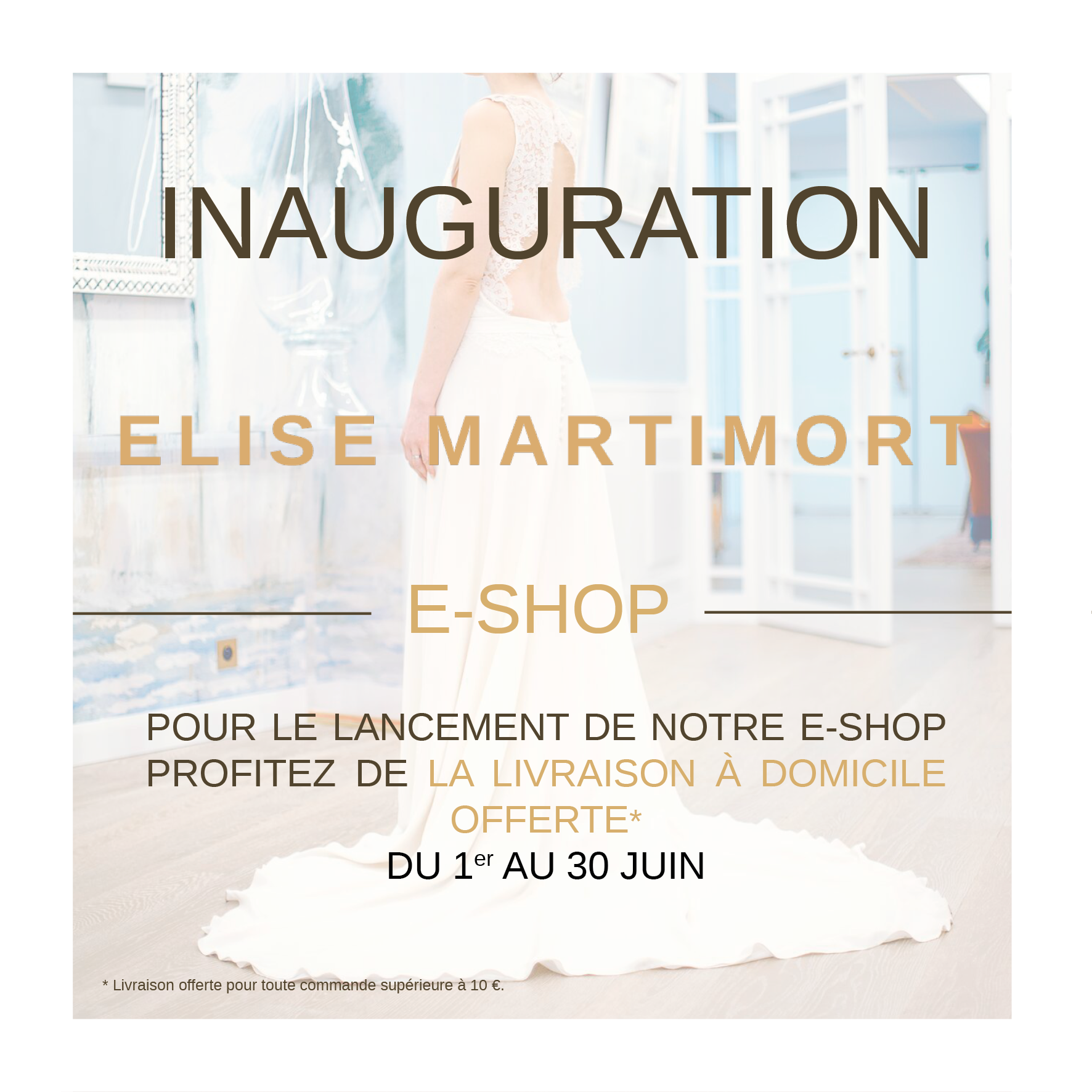 Post Inauguration E-Shop E-shop Elise Martimort E-boutique vente en ligne