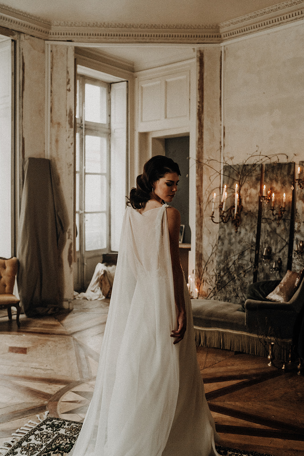 robe de mariee robe de cocktail sur mesure elise Martimort créatrice de robes de mariee capsule coutre modele Delphine