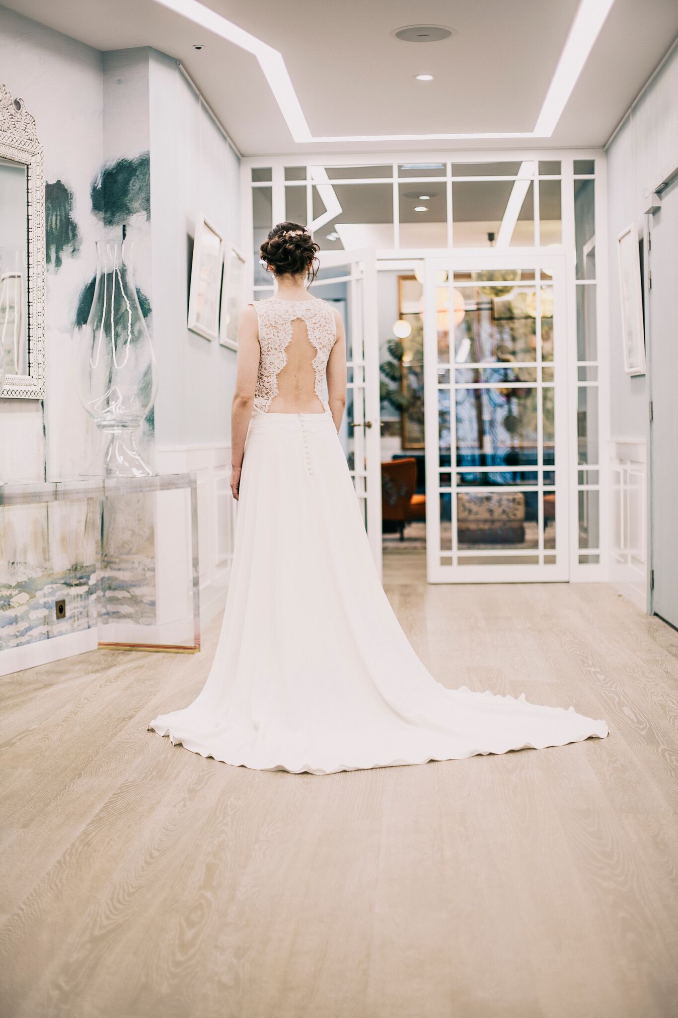 shooting sisley robe de mariee soin mariage