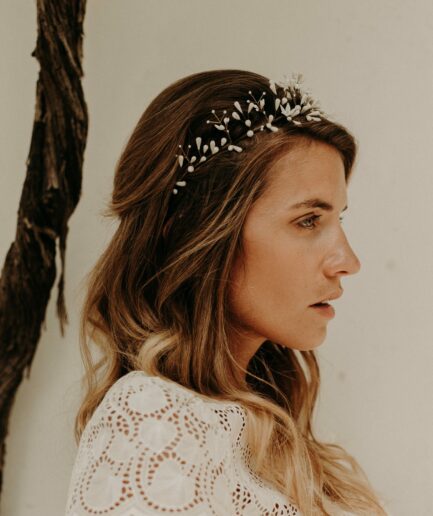 Accessoire cheveux mariage Lizeron - Modèle Minorque