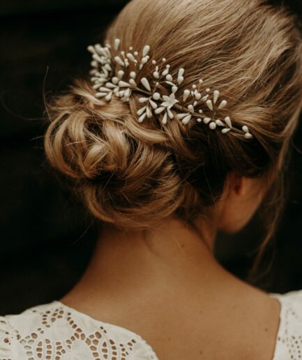 Bijou chignon Lizeron - Modèle Adélaïde