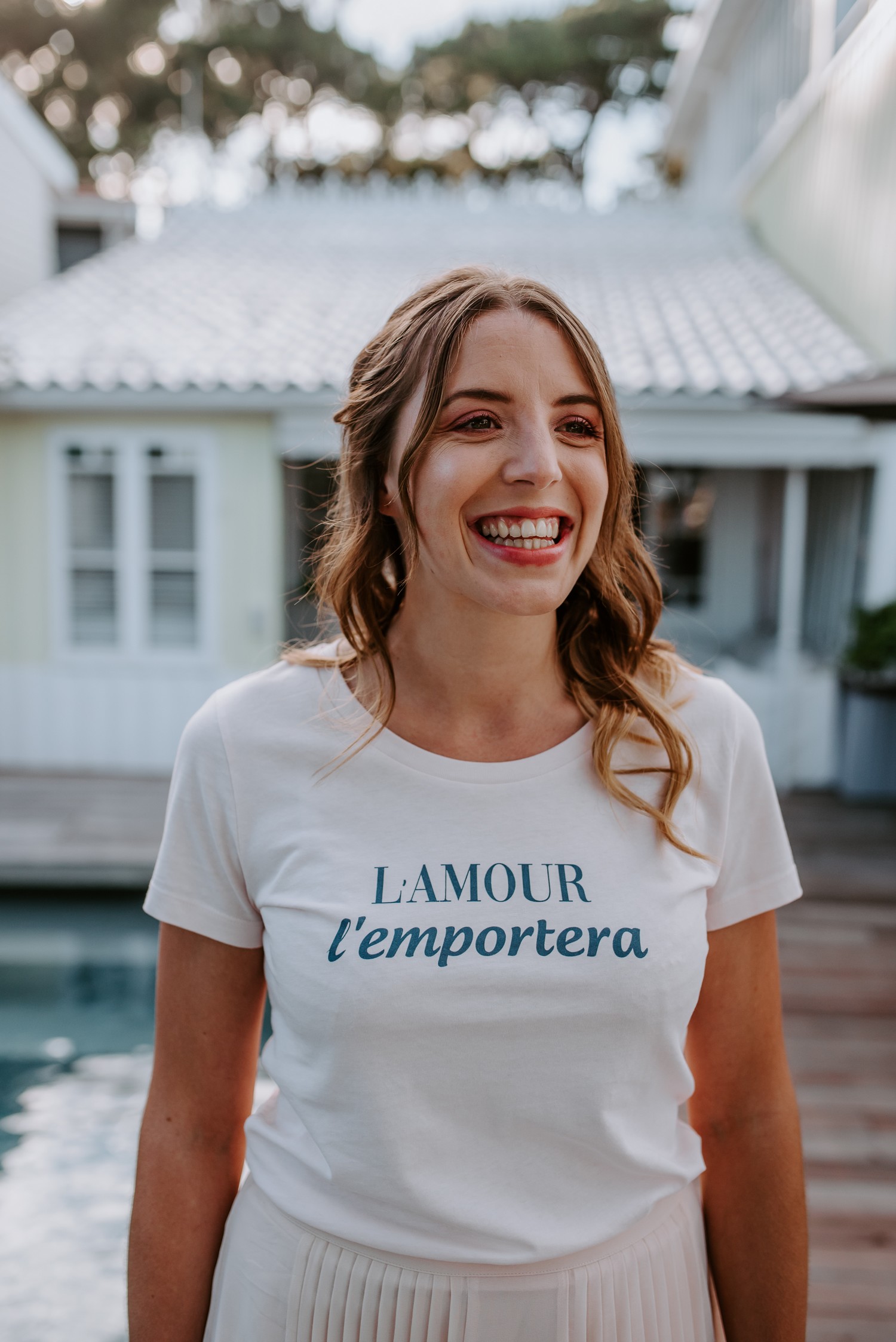 Prêt a porter T-shirt L'Amour l'emportera Duodem E-shop Elise Martimort