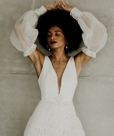 Manches amovibles ELISE MARTIMORT - Accessoire mariage ROMY