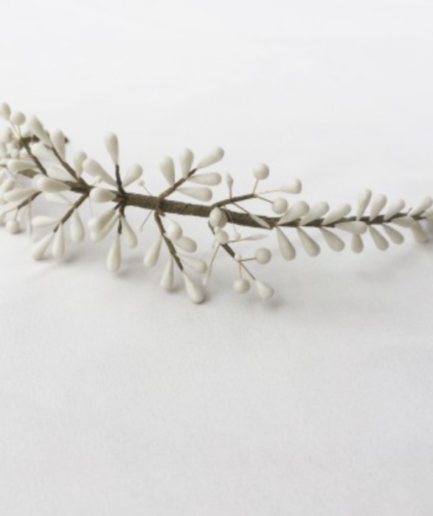 Coiffe mariage - Couronne Courte Lizeron - Modèle Calvi