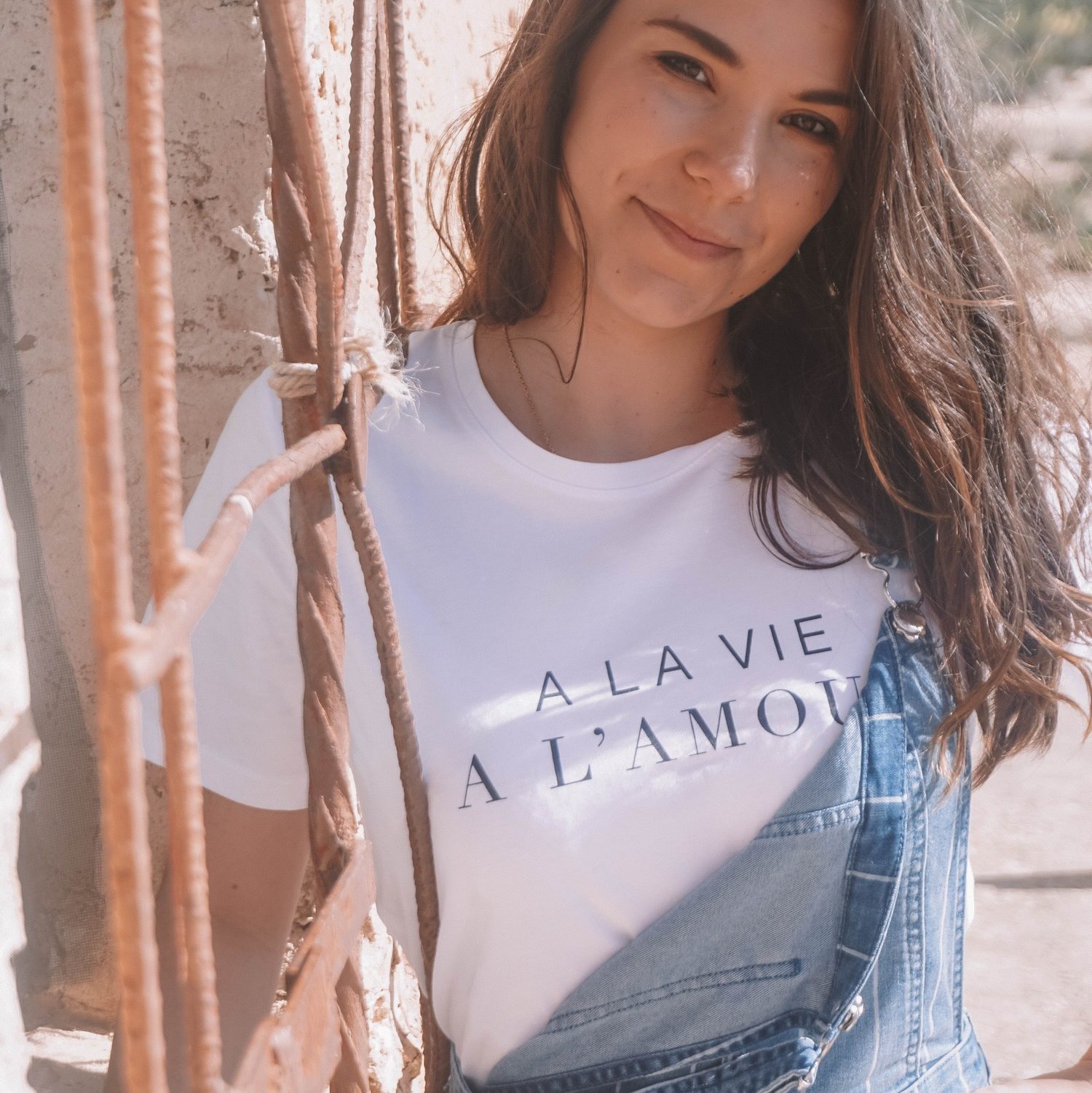 T-shirt À La Vie À l'Amour