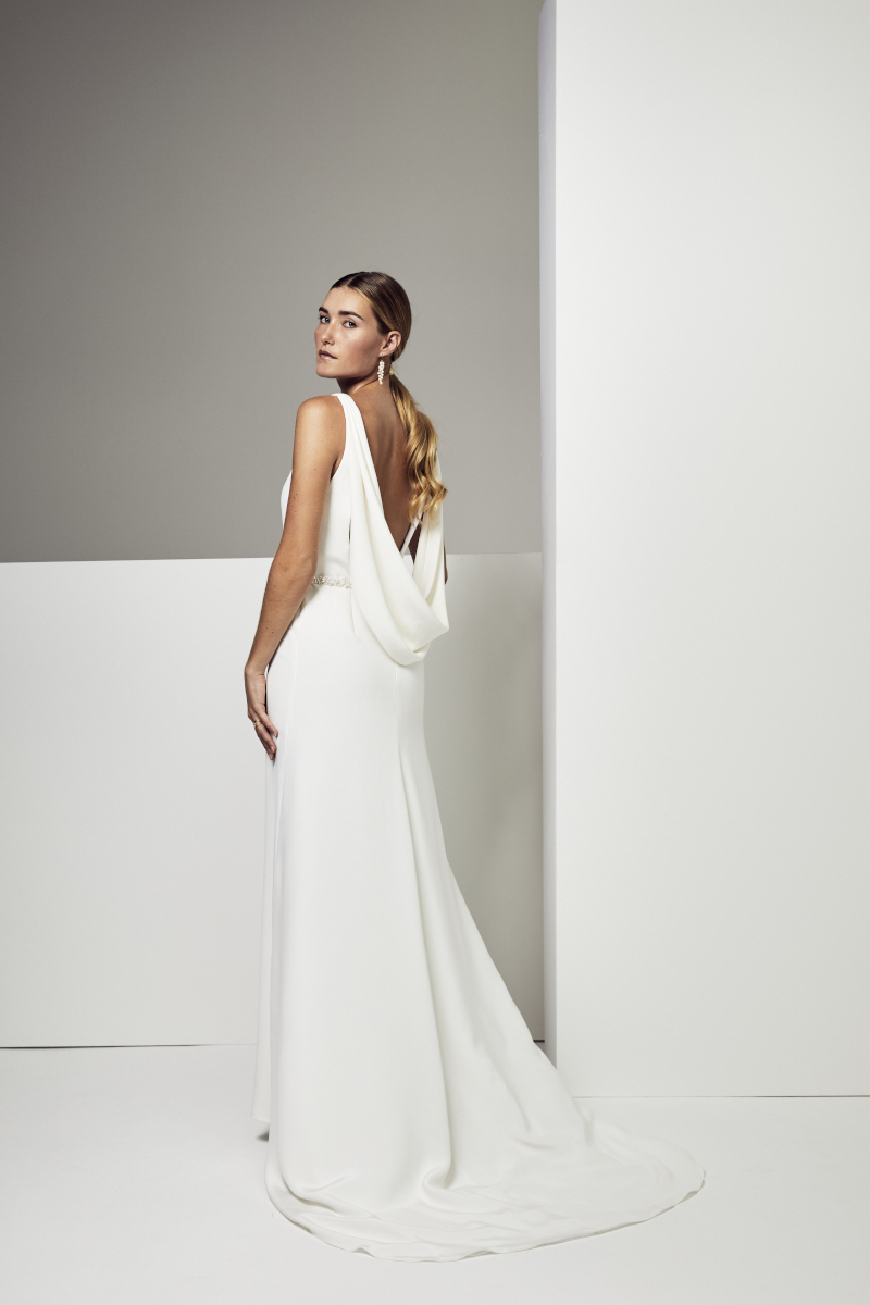 robe de marie grand dos nu en soie