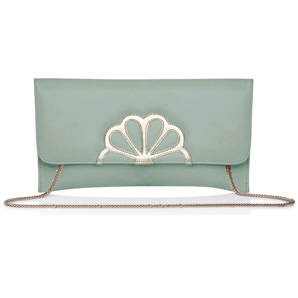Pochette mariage Iona Mint