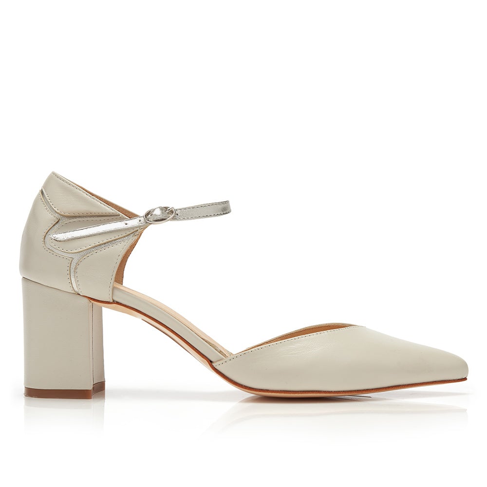 Chaussure moderne ivoire - Rachel Simpson