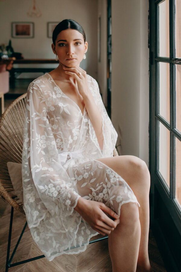 Robe mariage civil - ELISE MARTIMORT- Kimono JADE 01