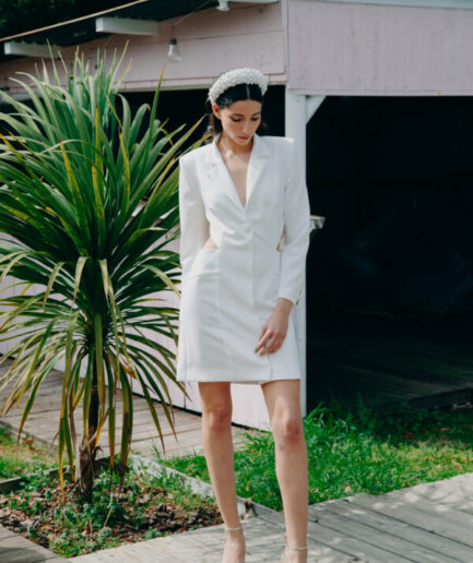 Robe mariage civil - ELISE MARTIMORT- Robe tailleur BURTON TAYLOR 01