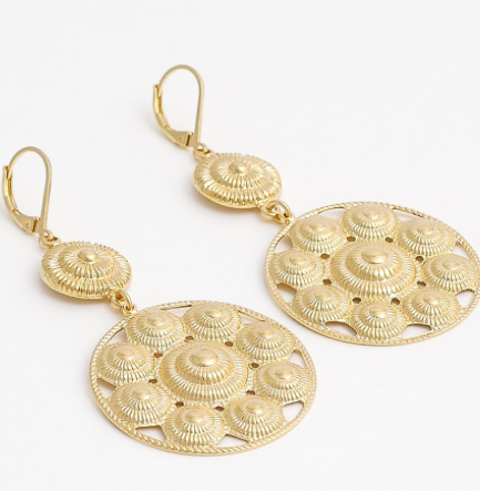 Boucles d'oreille double Apollon