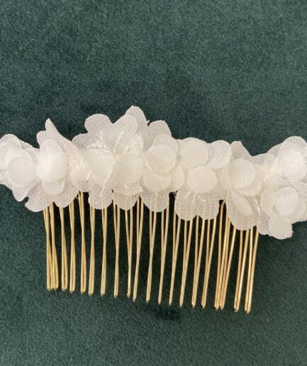 Bijoux de tête pour mariée - Peigne Agathe - Elise Martimort