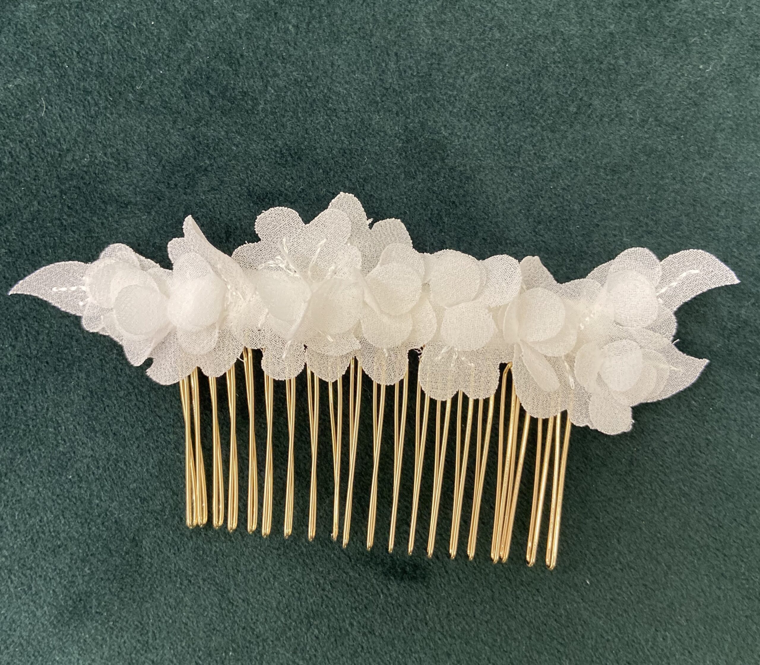 Bijoux de tête pour mariée - Peigne Agathe - Elise Martimort